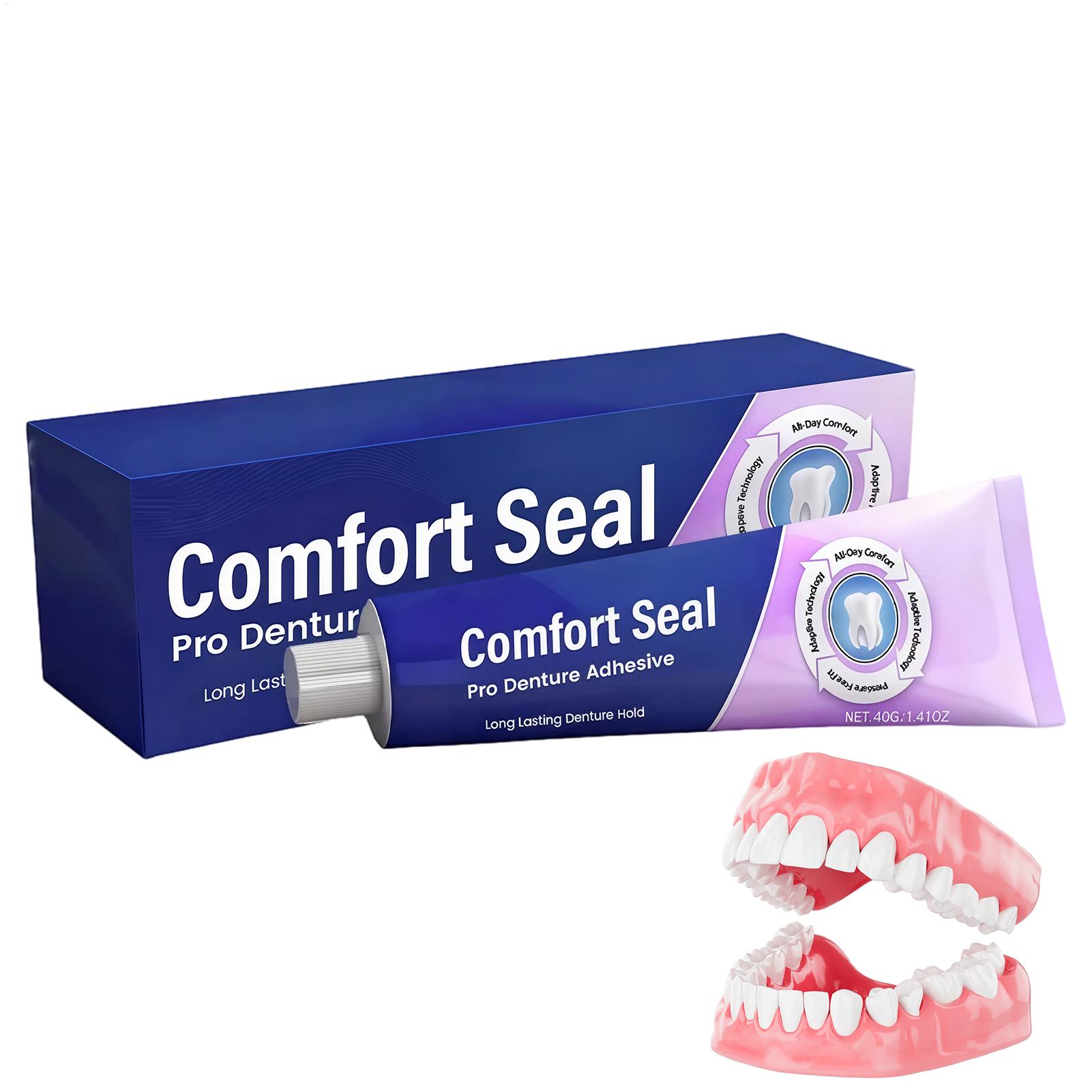 Home Security Usa - Long-Lasting Glue For Dentures 40g Professional