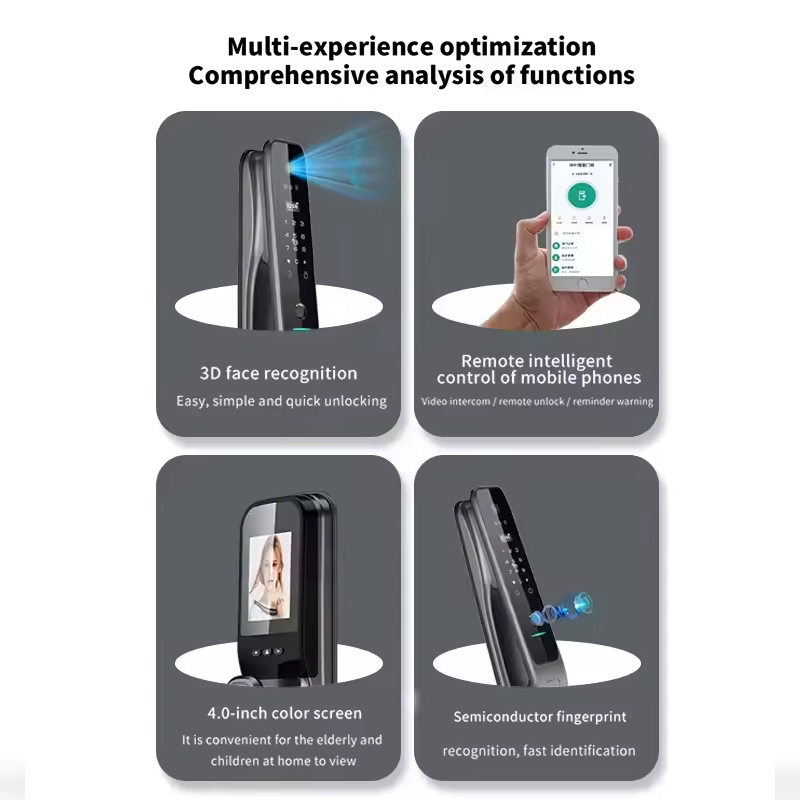 HX5 Smart Door Lock 3D Face Re - đánh giá và giá Home Security Electronics