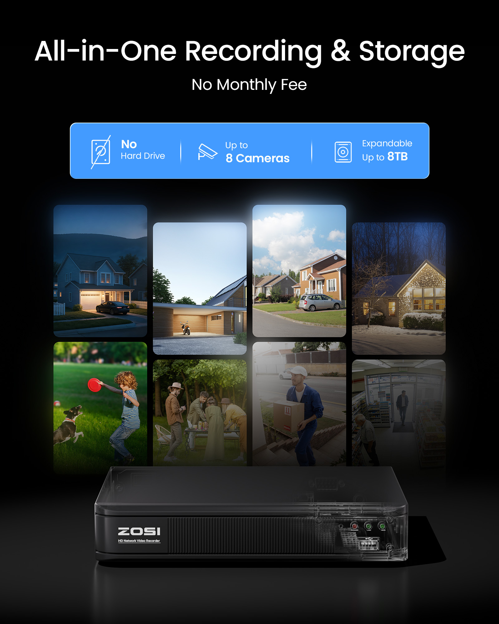 ZOSI 3K Lite Wired CCTV Securi - đánh giá và giá Home Security System