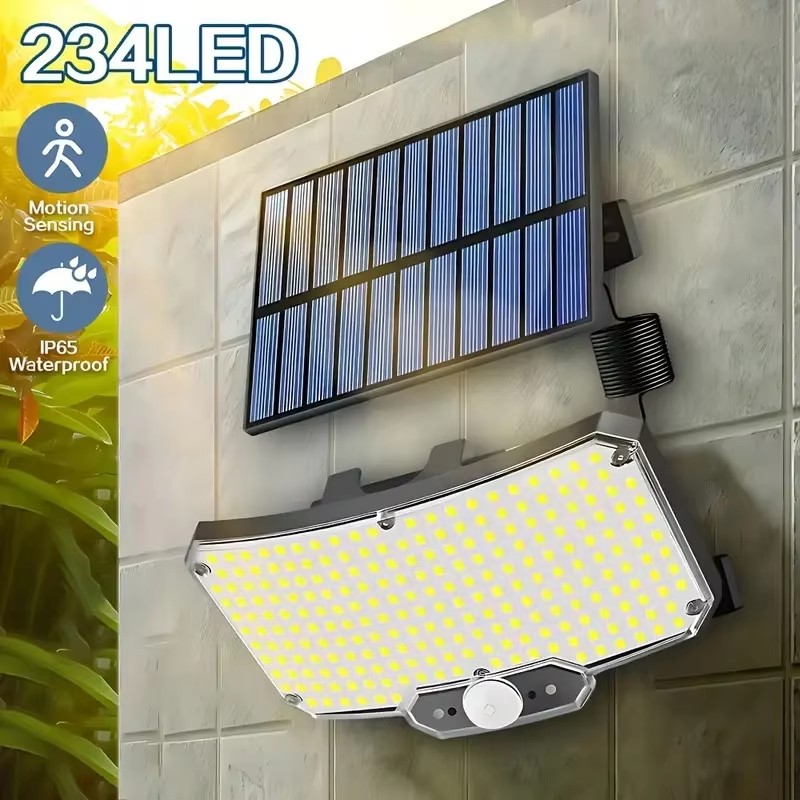 234LED Solar Outdoor Lights Mo - đánh giá và giá Solar Security Light
