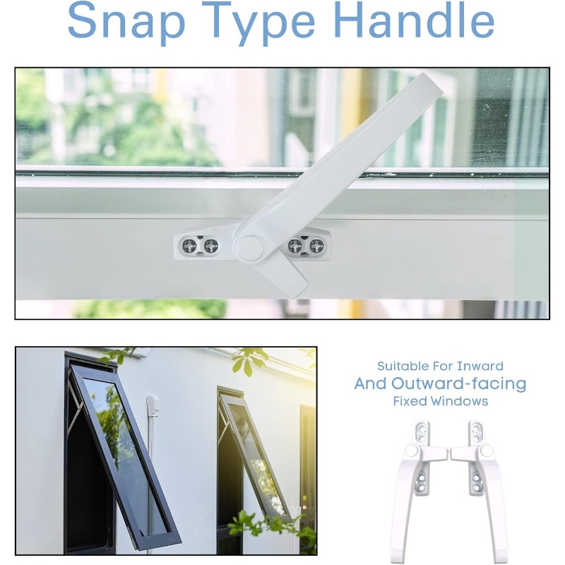 Glass Window Lock Handle 2Pcs  - đánh giá và giá Home Security Tapo