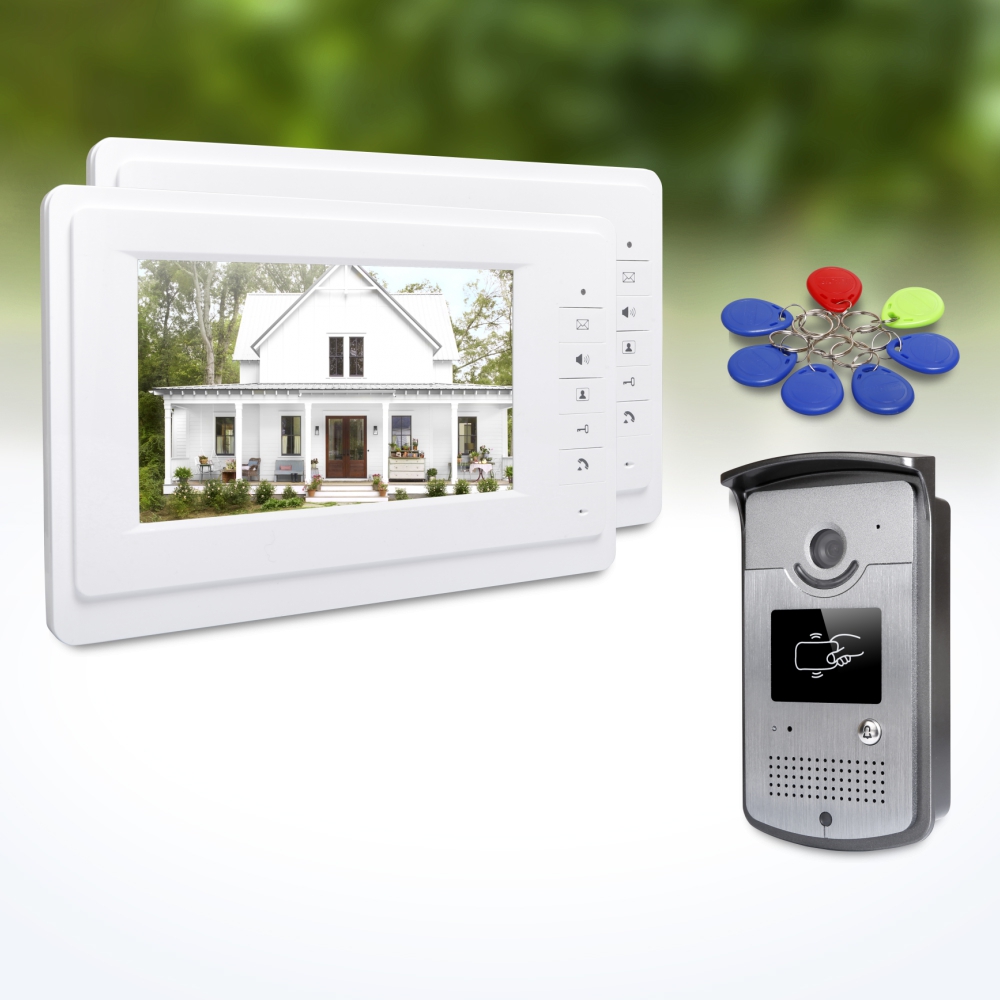 1 Outdoor Camera 2 Indoor Moni - đánh giá và giá Home Security Kit With Camera