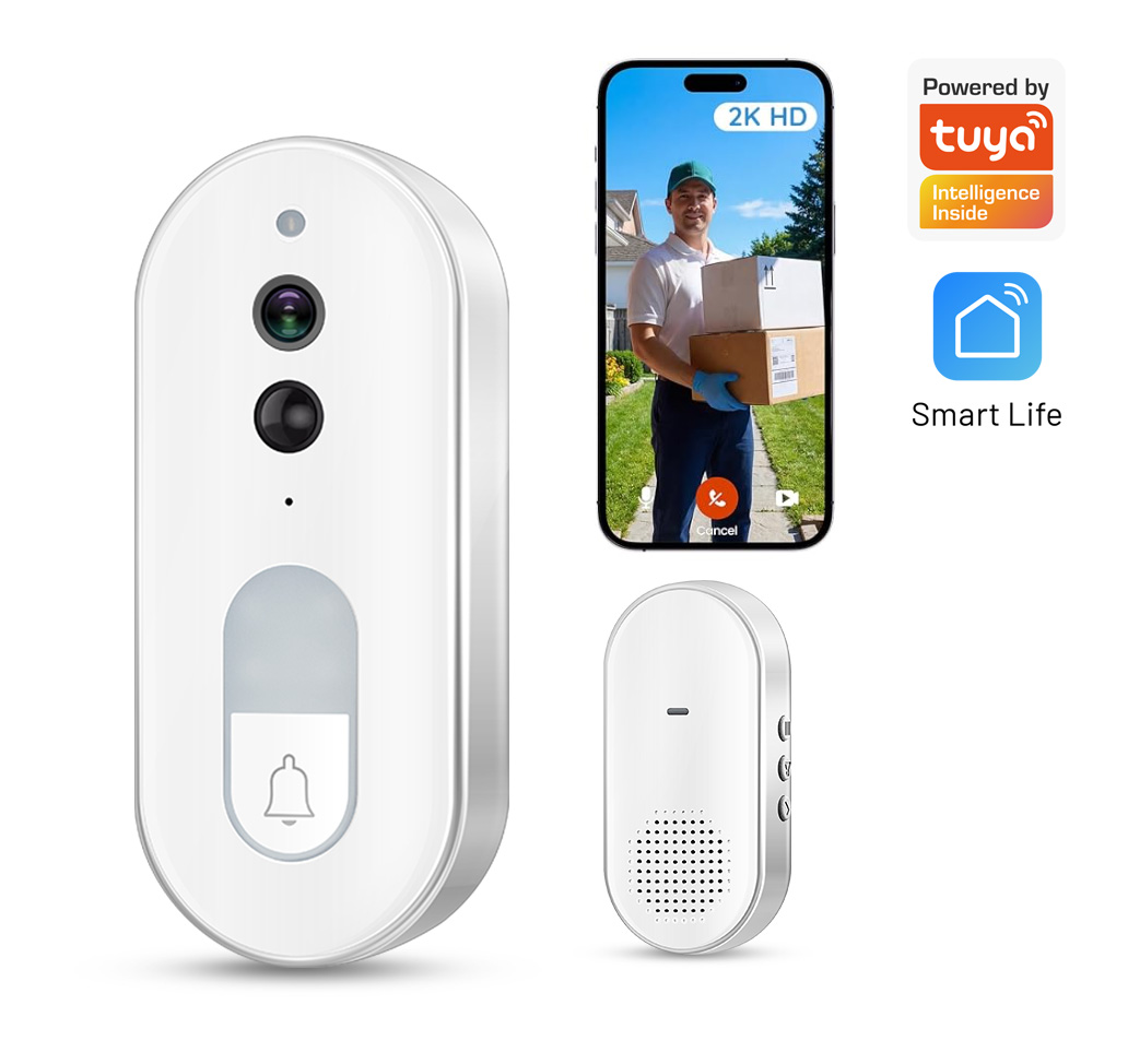 Tuya Smart Video Doorbell Wire - đánh giá và giá Home Security Front Door