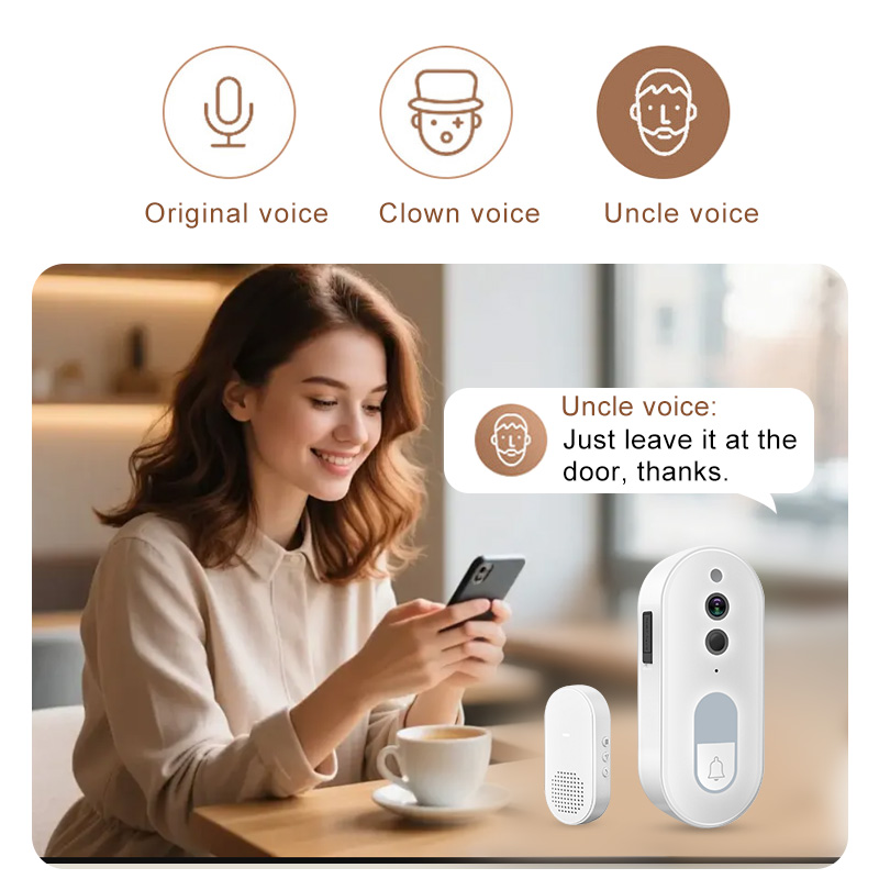 Tuya Smart Video Doorbell Wire - đánh giá và giá Home Security Front Door