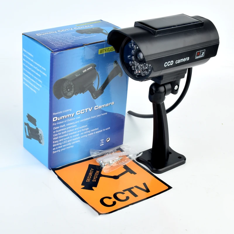 Solar Powered Dummy Security C - đánh giá và giá Solar Security Light