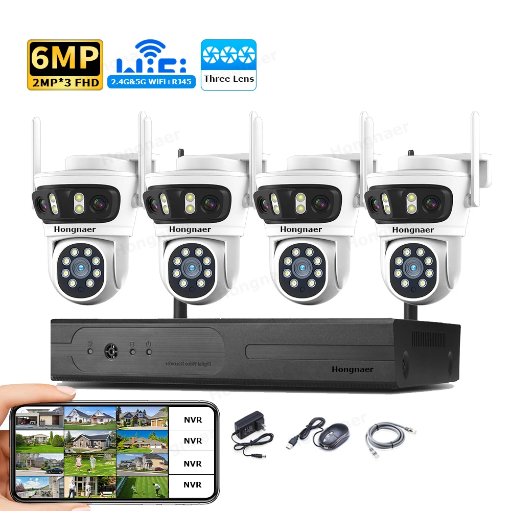2026 Hongnaer 6MP 4CH 3 Lens 2 - đánh giá và giá Home Security Usa