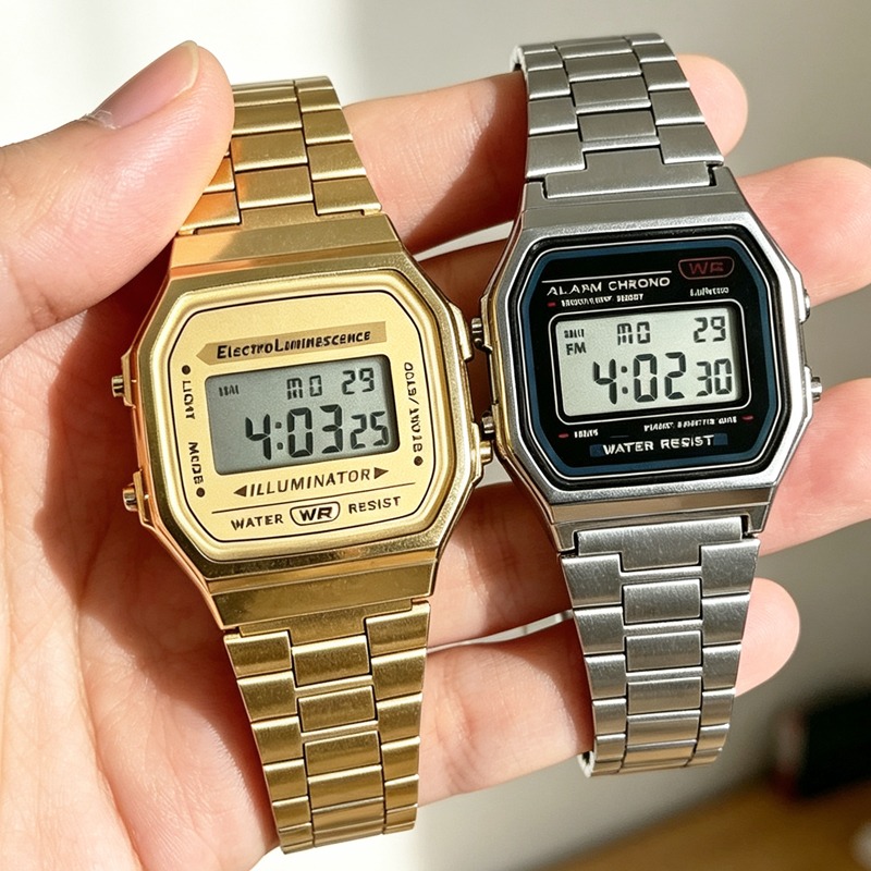 F91W Band Watch Waterproof Ret - đánh giá và giá Home Security Electronics