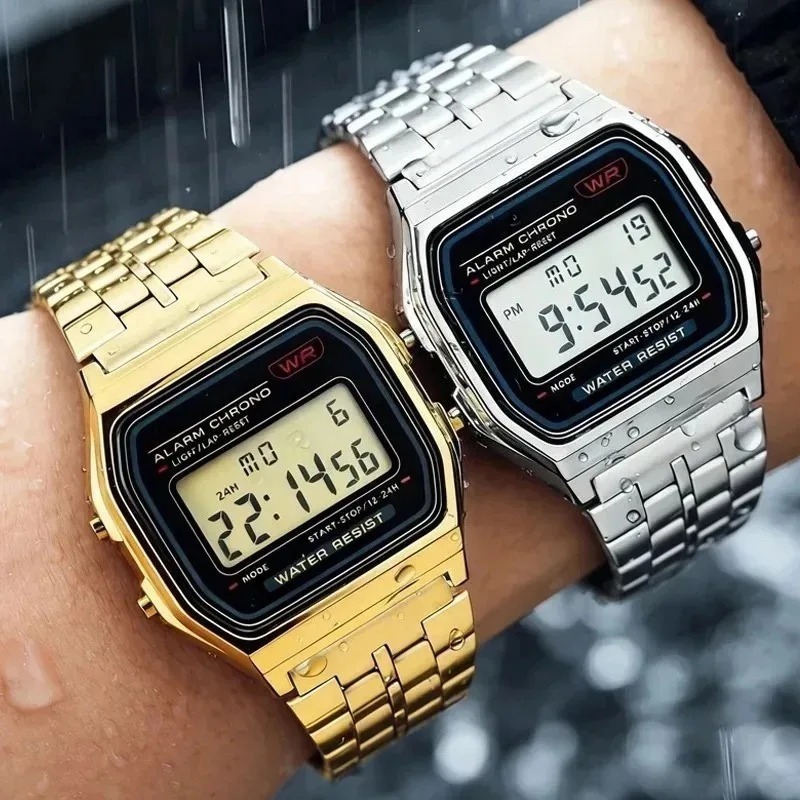 F91W Band Watch Waterproof Ret - đánh giá và giá Home Security Electronics