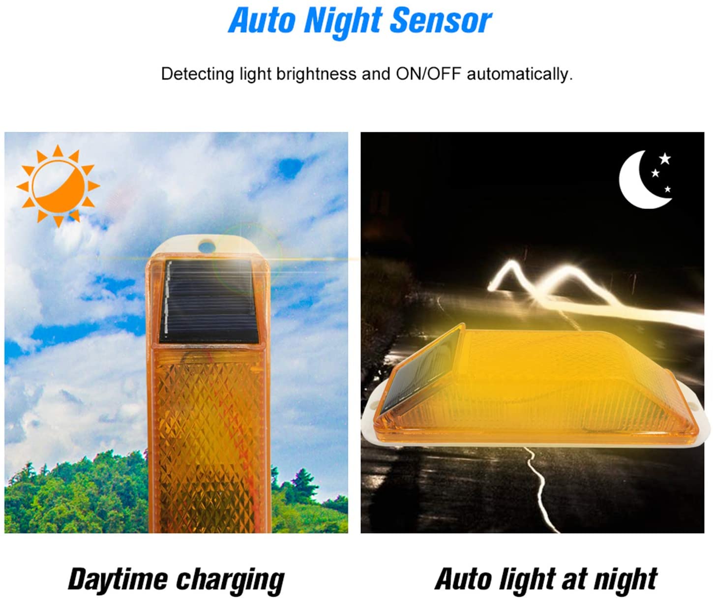 Solar Strobe Warning LED Lamp  - đánh giá và giá Solar Security Light