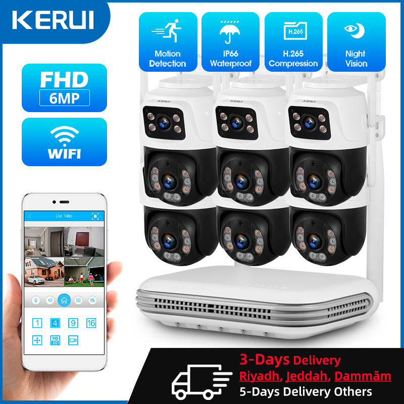 KERUI Waterproof 6MP HD Wirele - đánh giá và giá Home Security Kit With Camera