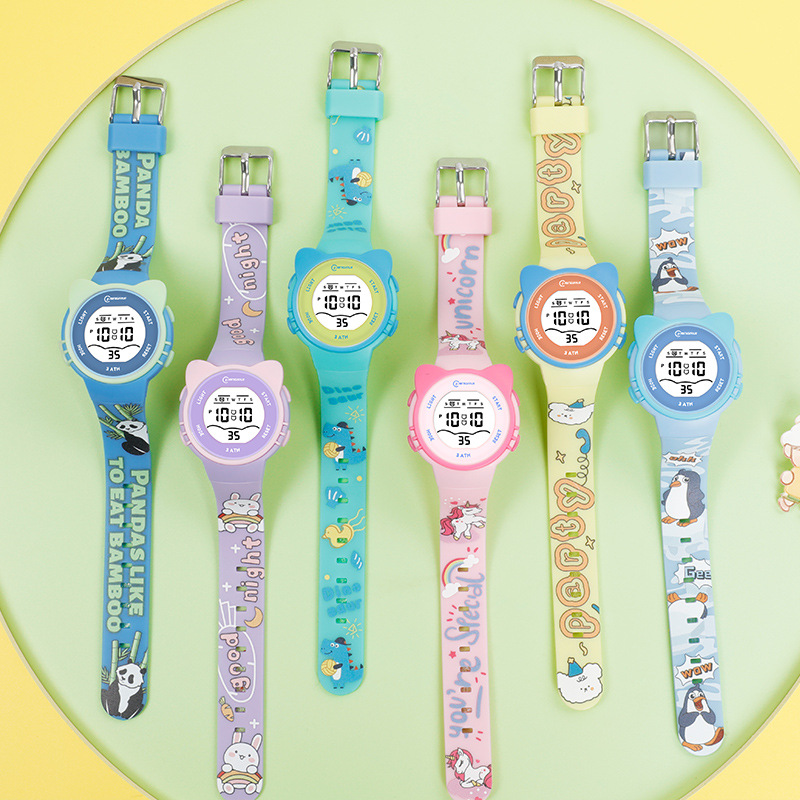 Children Watch Girls Cute Cart - đánh giá và giá Home Security Electronics