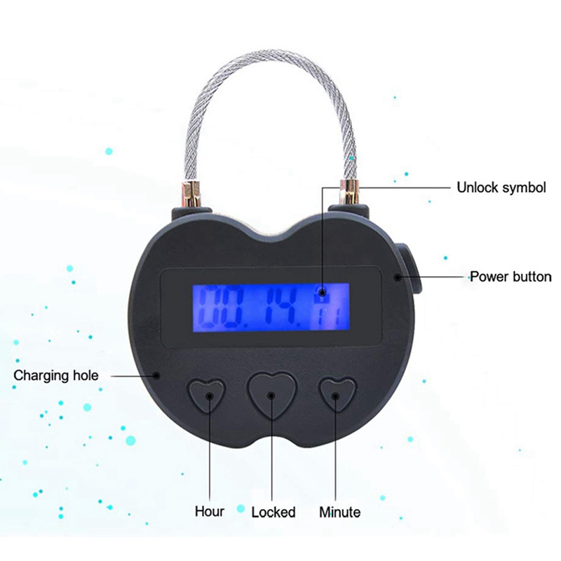 Smart Time Lock LCD Display Ti - đánh giá và giá Home Security Electronics