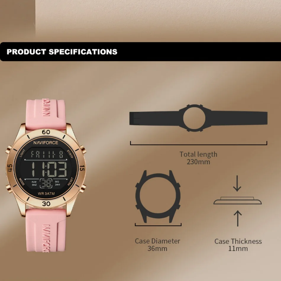 NAVIFORCE Watch For Women Fash - đánh giá và giá Home Security Electronics