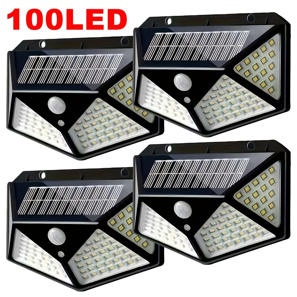 100LED Outdoor Solar Garden Li - đánh giá và giá Solar Security Light