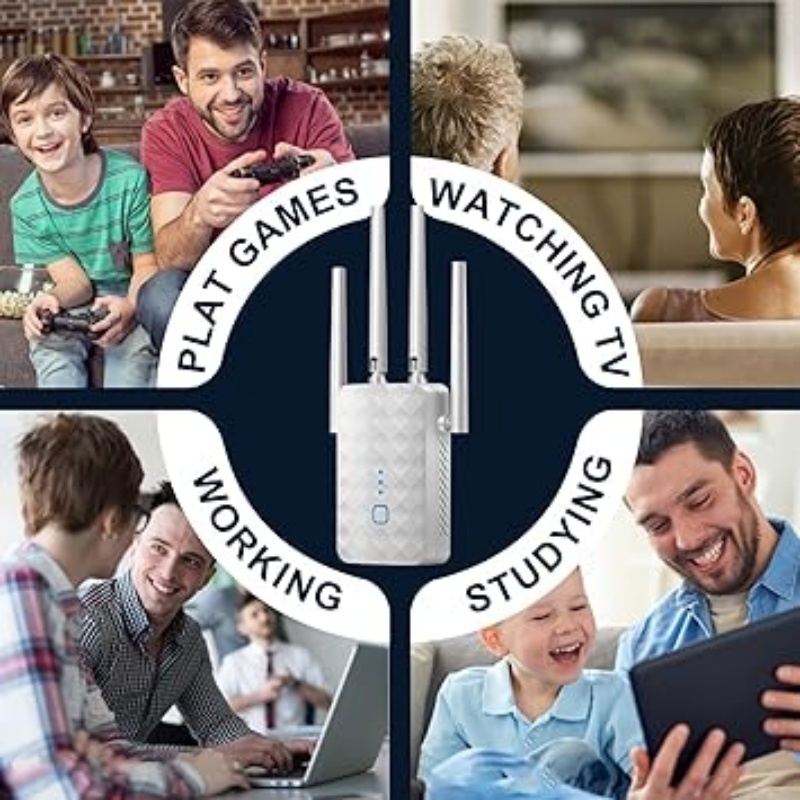 1200Mbps WiFi Repeater Dual Ba - đánh giá và giá Home Security And Internet