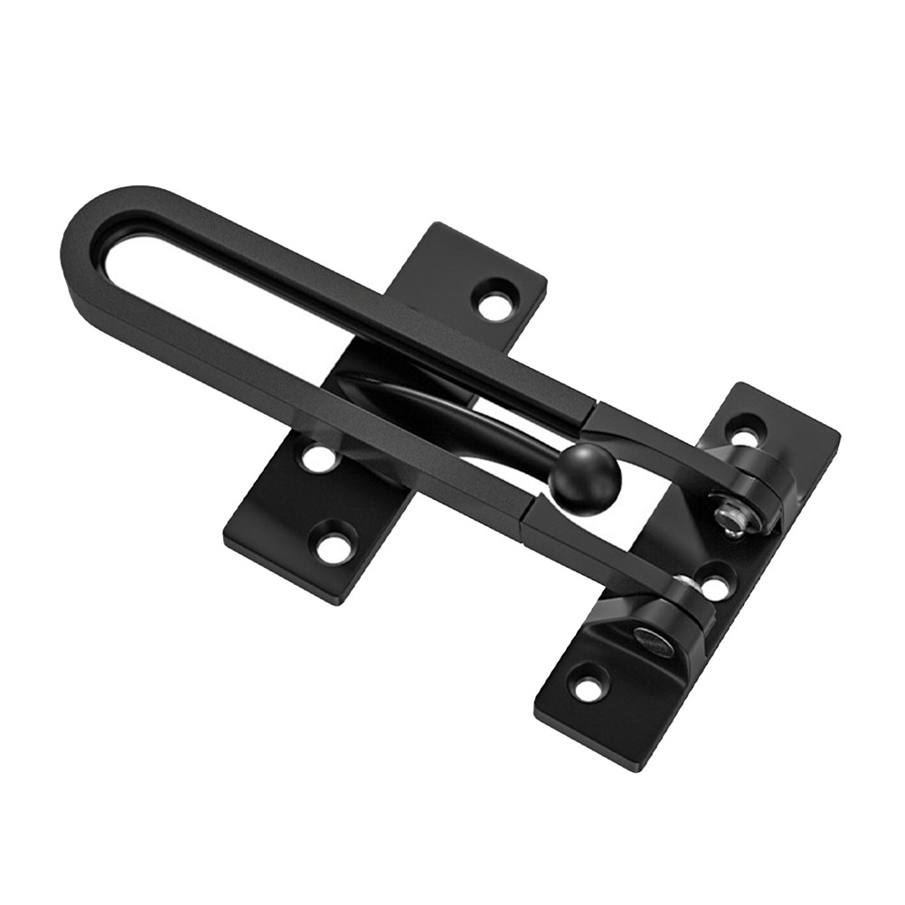Black Zinc Alloy Door Latch Ch - đánh giá và giá Door Chain Guard