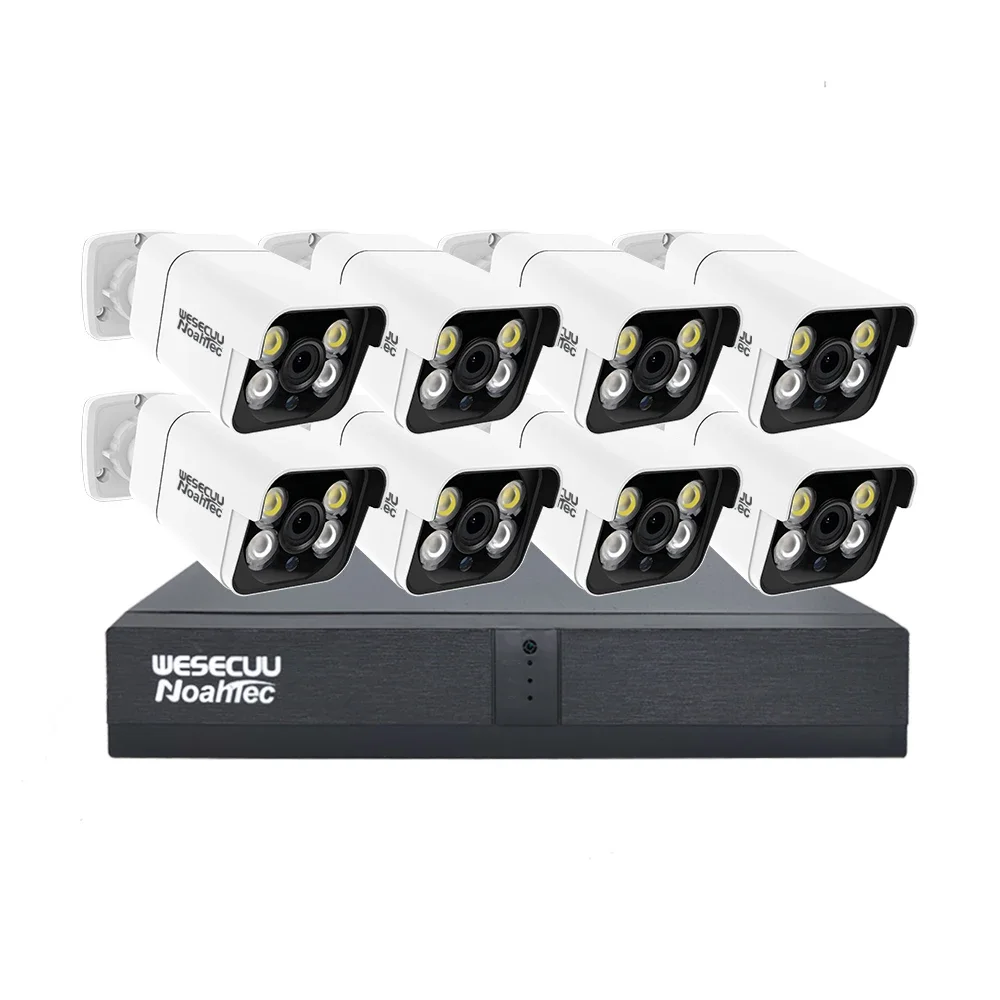 Manufacturer 5mp 4k 8mp 4 8 16 - đánh giá và giá Home Security Kit With Camera