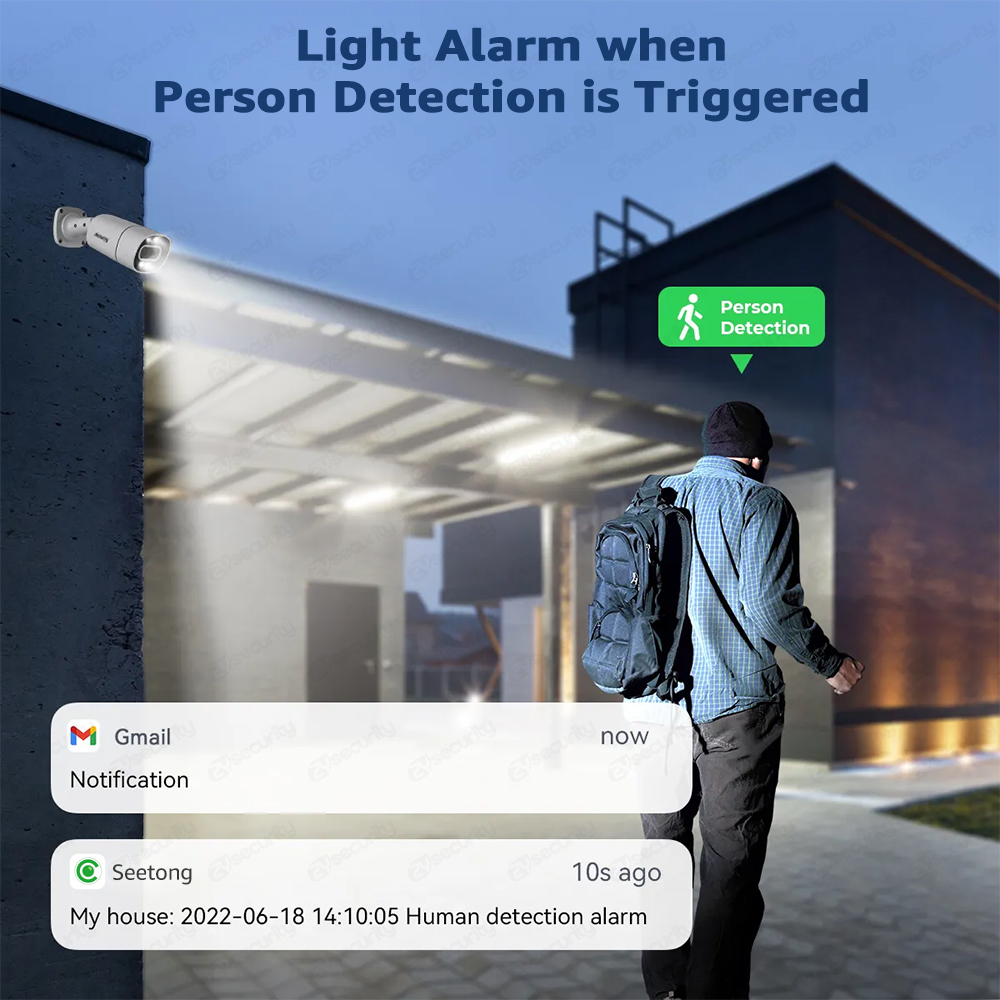 4K PoE Security Camera System  - đánh giá và giá Home Security Kit With Camera