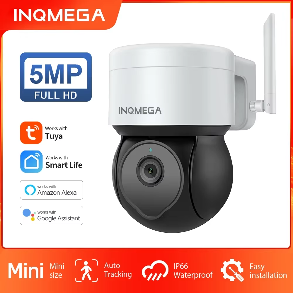 INQMEGA 5MP Tuya Ngoài Trời Ca - đánh giá và giá Home Yard Security Cameras