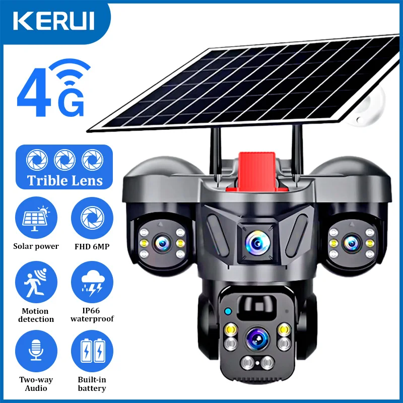 KERUI V380 Pro Outdoor PTZ 6MP - đánh giá và giá Home Security Front Door