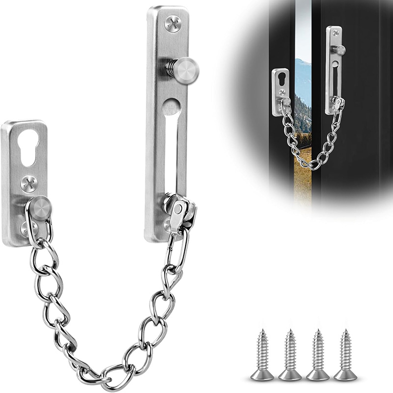 Stainless Steel Door Chain Loc - đánh giá và giá Door Chain Guard