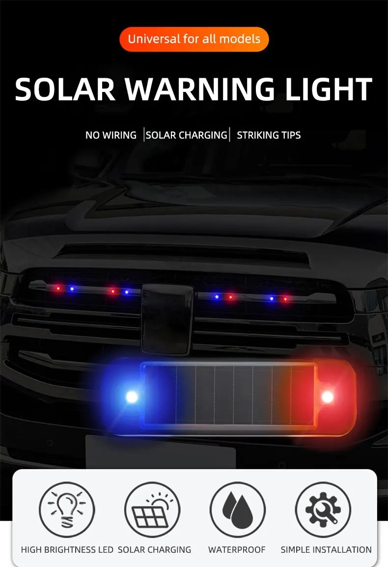 Mini LED Solar Power Car Warni - đánh giá và giá Solar Security Light