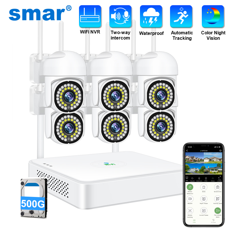 Smar 3MP Wireless CCTV Securit - đánh giá và giá Home Security Front Door