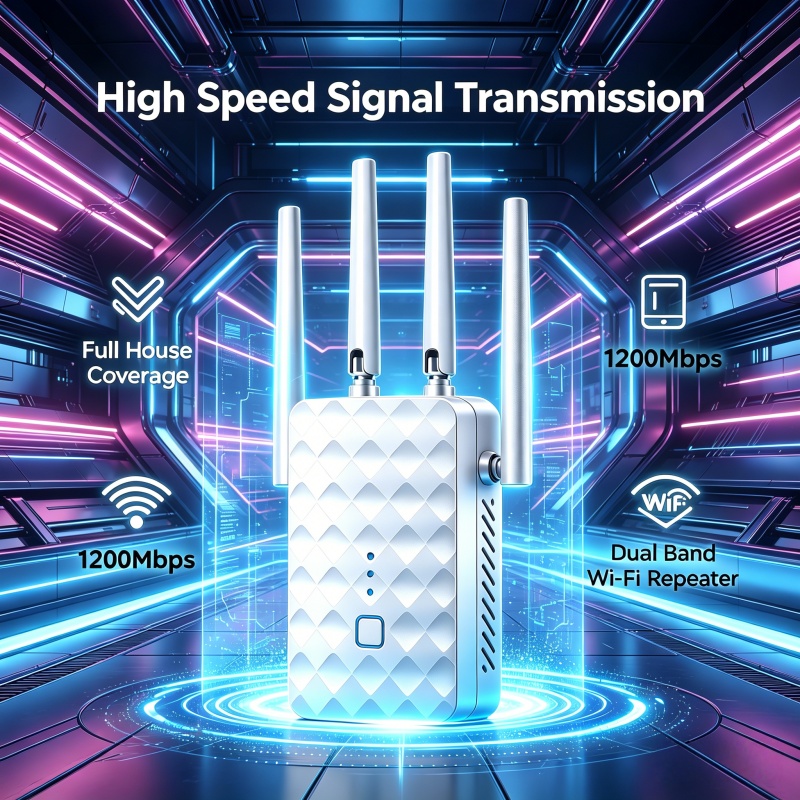 1200Mbps WiFi Repeater Wireles - đánh giá và giá Home Security And Internet