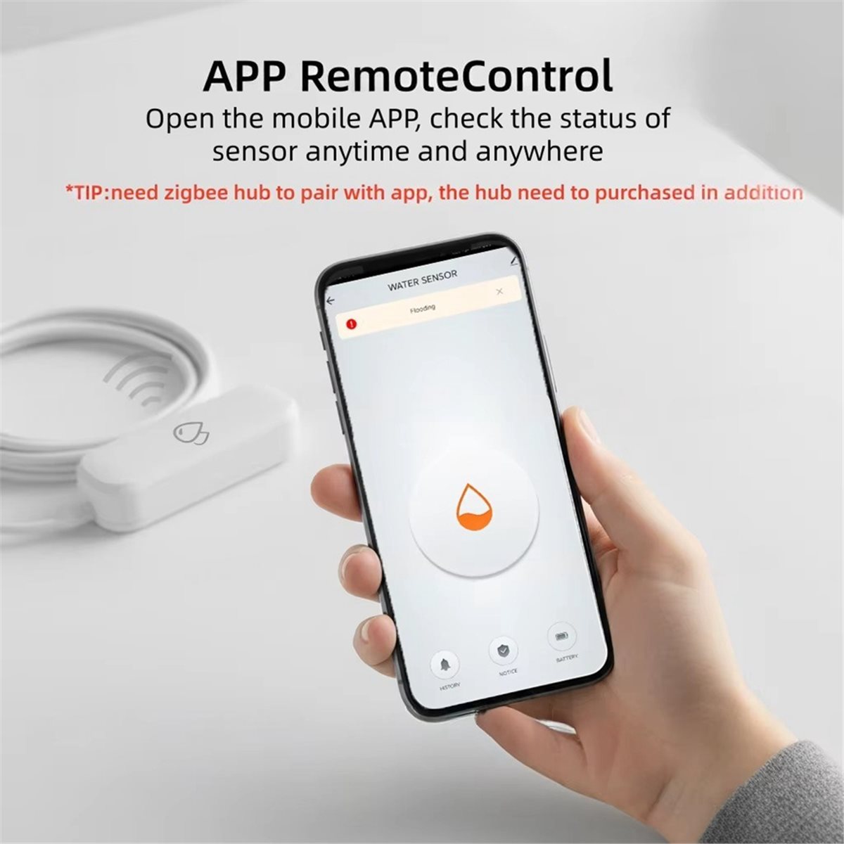 Compatible ZigBee Water Leak S - đánh giá và giá Home Security Usa