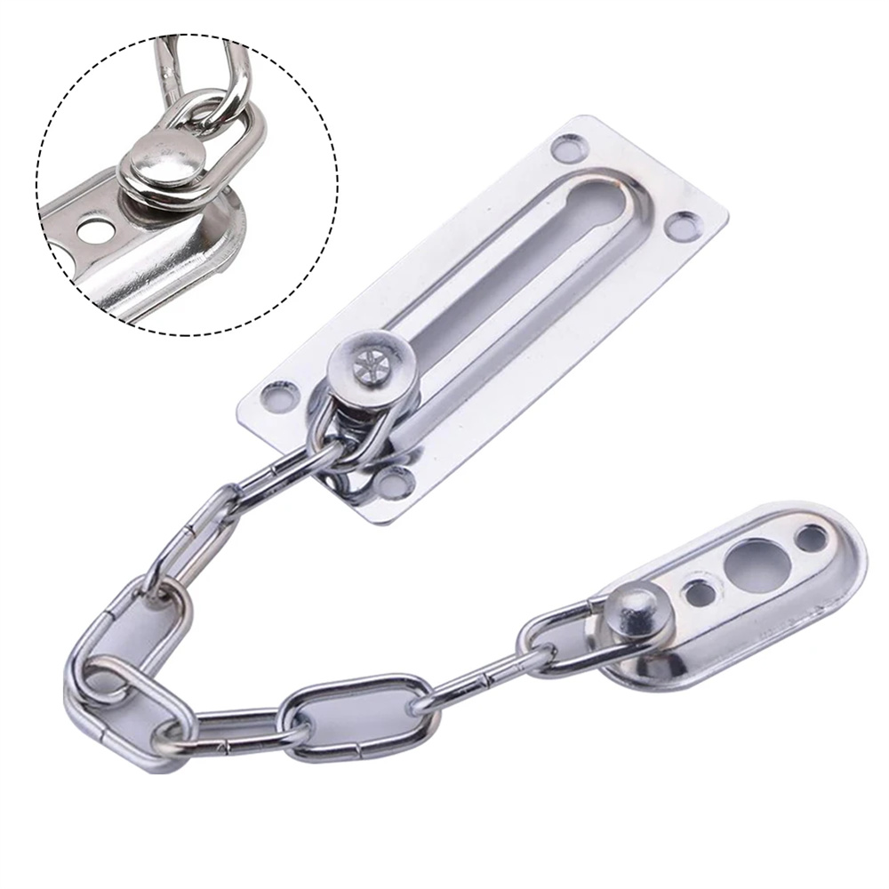 1 Pc Stainless Steel Security  - đánh giá và giá Door Chain Guard