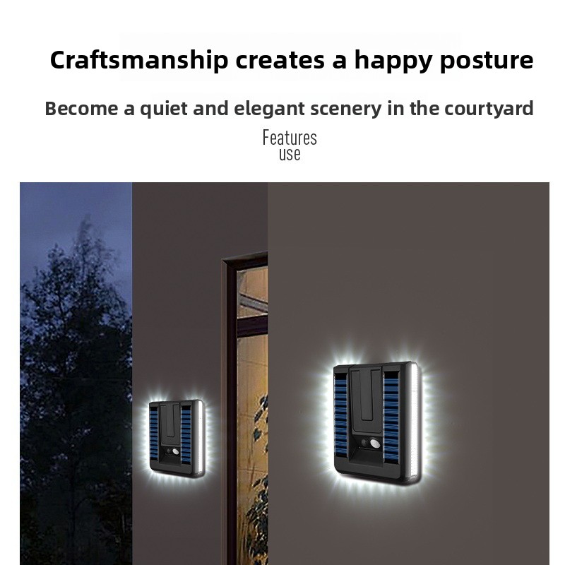 New Smart Outdoor Foldable Sol - đánh giá và giá Solar Security Light
