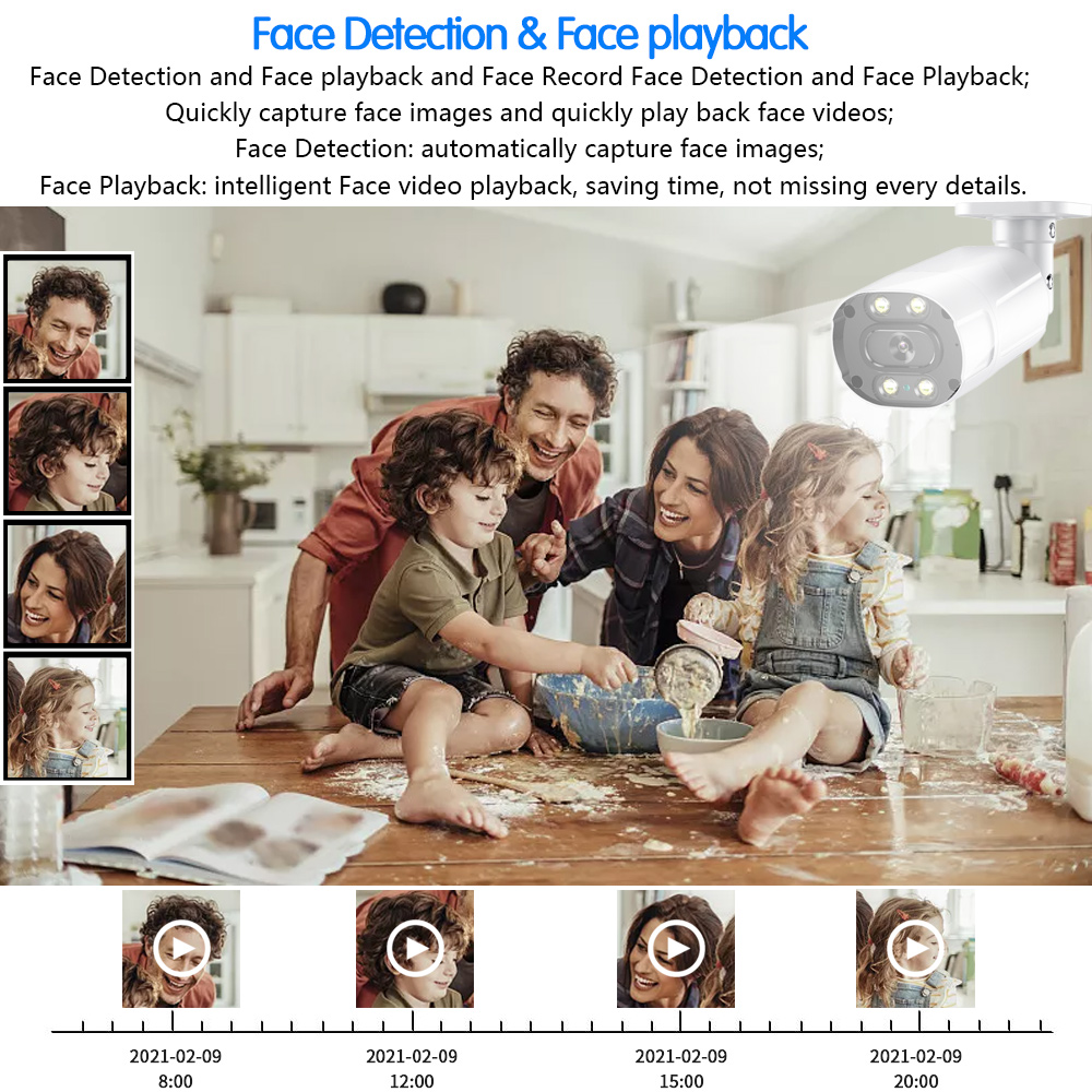 Street Outdoor 8MP 4K AHD CCTV - đánh giá và giá Home Security Kit With Camera